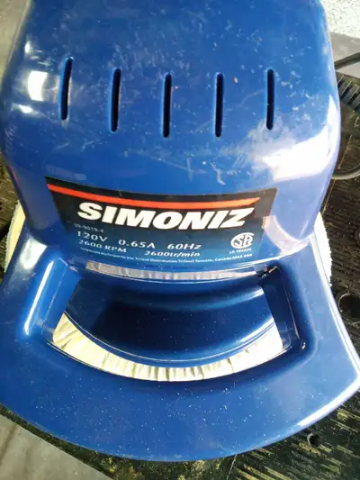 Simonize 2600 rpm car polisher,new condition