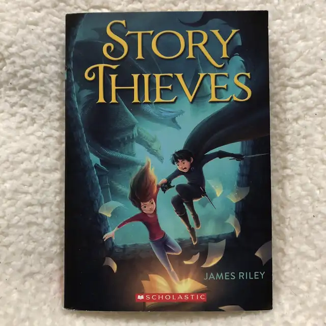Set of 3 ~ Story Thieves Paperbacks ~ Author James Riley in Children & Young Adult in Red Deer - Image 3
