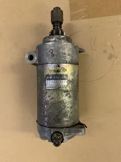 Came off 2005 1000 SDI engine but fits many models The starter works but the housing at the bendix e...