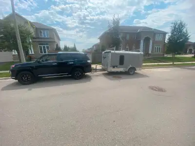 2021 ′ Continental Tailwind 5x10 cargo trailer that has been converted to double as a camper trailer...