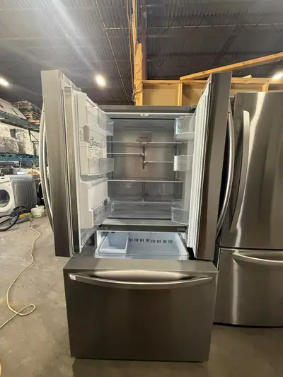 LG 25.5 Cu. Ft. Counter-Depth MAX™ French Door Refrigerator – Pr, View more