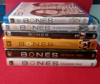 Season 1 Through 6 Bones DVDs 