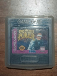 Poker Face Paul's Poker for the Sega Game Gear console