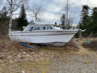 Trade some thing for a boat! 28 foot by 8 