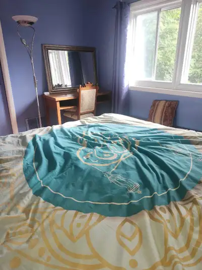 Furnished room in a 3 bedroom apt ont the 3rd floor. Shared bathroom and kitchen. None smoking. Bus...