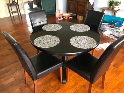 Solid wood Drop leaf dinette, View more