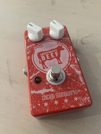 Chicago Stompworks Legitimate Beef pedal ( Red Llama clone )