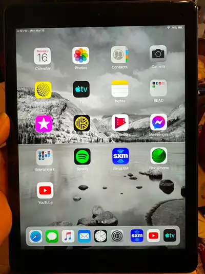 Pristine iPad Air 64g Wifi with Rugged Survivor Case, View more