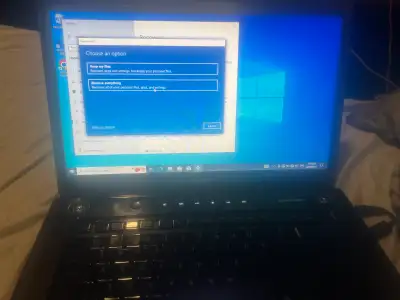 Toshiba laptop, View more