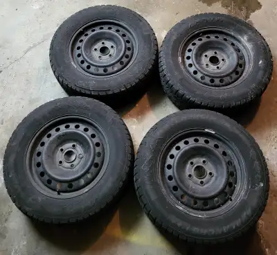 I HAVE FOR SALE A SET OF 4 HERCULES AVALANCHE WINTER TIRES THAT WERE ON A 2015 HONDA ODYSSEY. TIRES...
