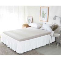 NEW Bed Skirt WHITE for Queen/King size