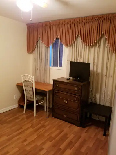 Furnished room on the 1st floor is available for a non-smoking professional or international student...