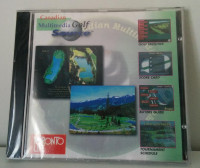 Multimedia GOLF CD ROM. Toronto Life. 1997. Sealed.
