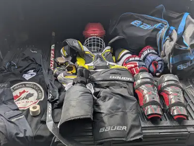 Set of Bauer Youth Hockey Equipment, View more