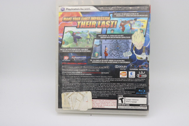 Dragon Ball .Raging Blast forfor Play Station 3 (#156) in Toys & Games in City of Halifax - Image 2