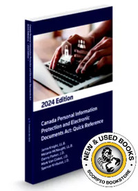 Canada Personal Information Protection Electronic Document 2024