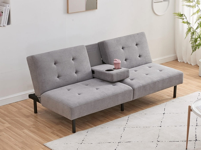 NEW- Memory Foam Sofa Beds For SALE- Very Comfy & Affordable  in Couches & Futons in Markham / York Region - Image 2
