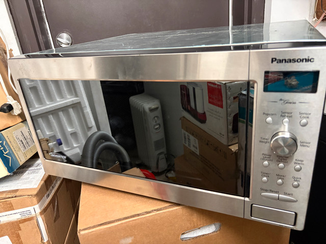 NOW SALE 1.6 Cu.Ft Panasonic Microwave Stainless NNSD773S in Microwaves & Cookers in City of Toronto
