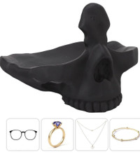 Skull Glasses Stand, Decorative Accessories Tray!