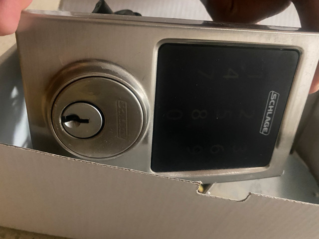 Schlage Smart touchscreen door lock for sale in Other in Oakville / Halton Region - Image 2