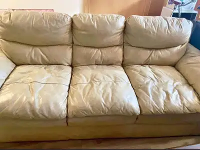 Leather Sofa and Chair Set, View more