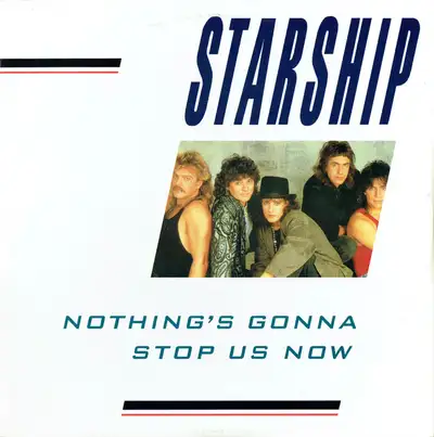 Layin It On The Line 1987 45 RPM 7 inch vinyl record Starship, View more