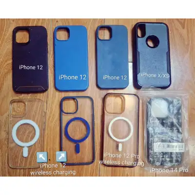 Lot of 7 iPhone Cases for iPhone 12, 12 Pro, X/XS, 14 Pro, View more