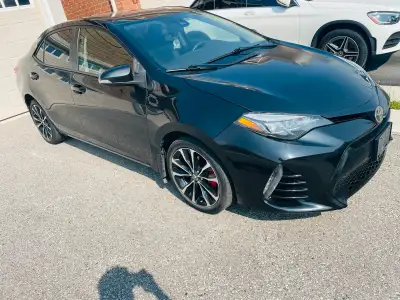 2017 Toyota Corolla SE - Safety Certified Leather Seats No accidents- Clean title CARFAX attached Ph...