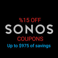 Sonos Promo Codes ( %15 OFF)