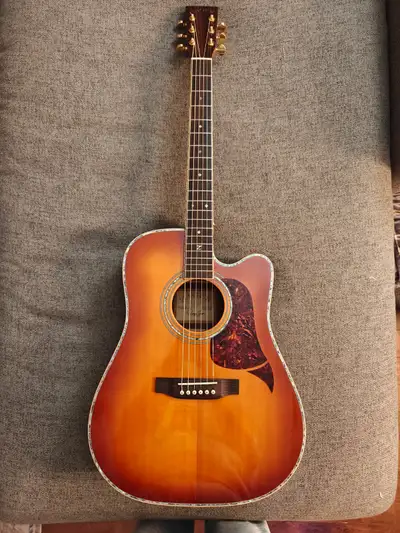 Zager ZAD900CE 50th Ann. Ed. Acoustic/Electric Guitar, View more