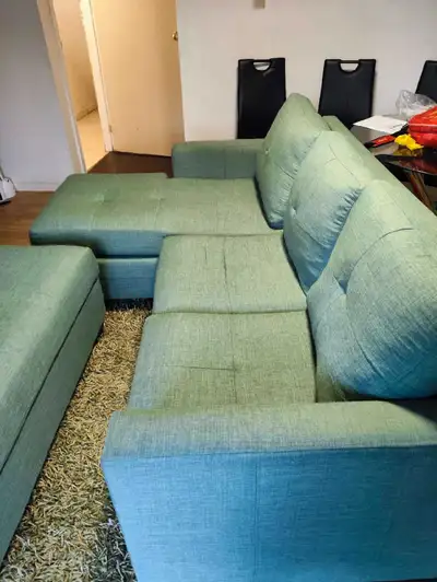 Couch with extras, View more