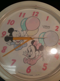 Vintage 1984 Wall Clock
