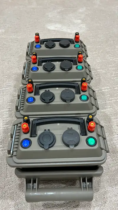 Custom Power Boxes with Voltmeters, View more