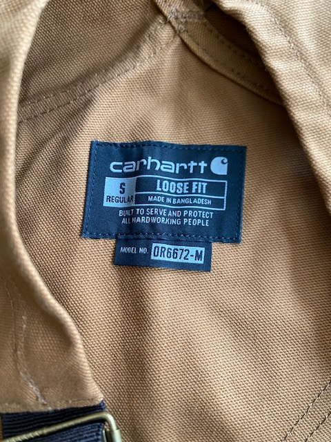 Brand New Carhartt Mens Duck Insulated Bib Overalls - Size Small in Men's in London - Image 4