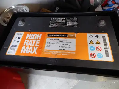 Battery has never been used, fully charged when new and still is fully charged. Purchased about 2 ye...