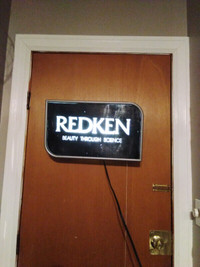 Light up Redken Salon Sign