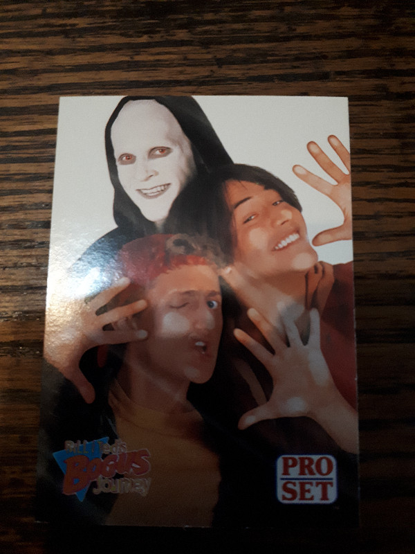 1991 Pro Set Bill And Ted's NNO# Promo Card in Arts & Collectibles in London - Image 2