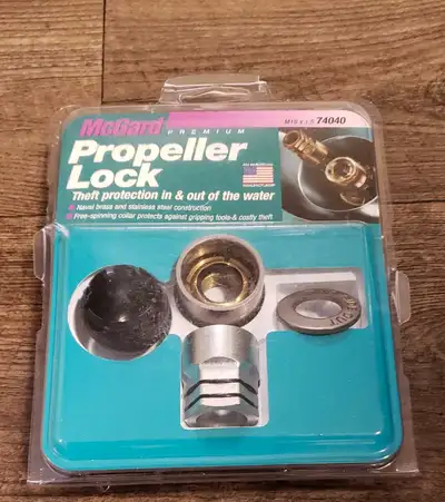 New McGard Propeller Lock for boat Motor $75