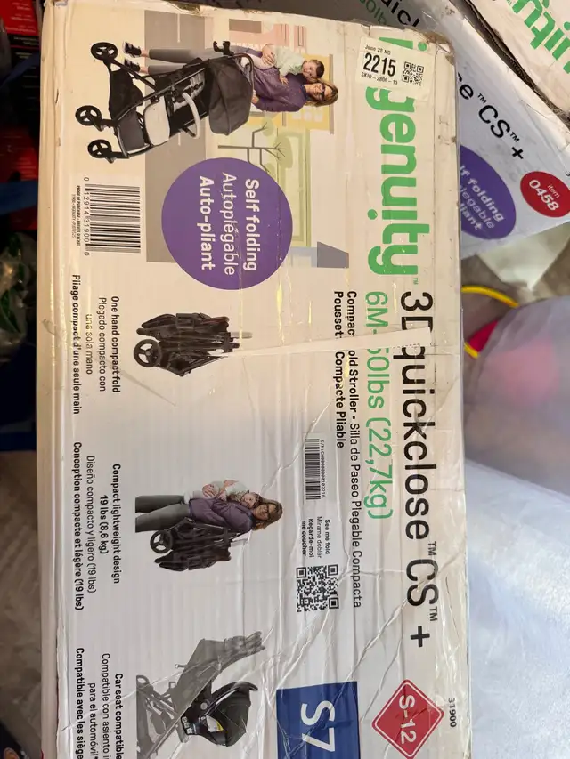Ingenuity 3Dquickclose CS+ Stroller502205635835340802