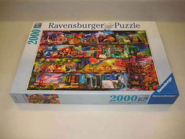 Ravensburger 2000 Pieces Puzzle World Of Books - 1668563010223692289123