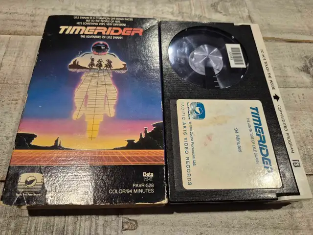 Timerider: The Adventure of Lyle Swann Beta Tape