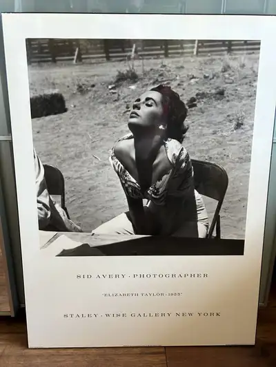 Elizabeth Taylor is the quintessential classic beauty and Hollywood star. Captured here on the set o...