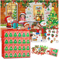 NEW: Christmas Advent Calendar Jigsaw Puzzle 480pcs