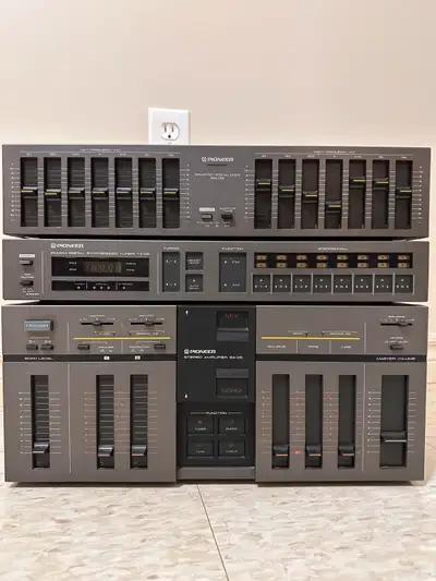 Pioneer three unit set, View more
