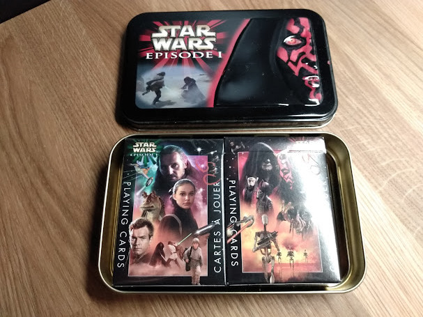 Star Wars Episode 1 Collector's Tin Playing Cards No. 187053 in Hobbies & Crafts in Mississauga / Peel Region - Image 2