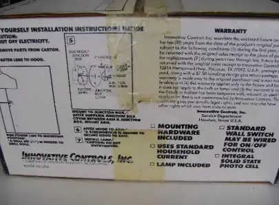 NOMA Work Lamp & Outdoor Security Fixture - MADE IN USA in Indoor Lighting & Fans in City of Toronto - Image 10