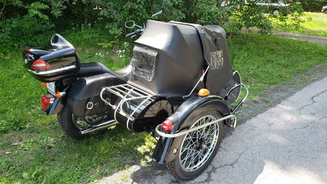 Triumph America and Cozy sidecar  dans Utilitaires et de promenade  à Laval/Rive Nord - Image 4