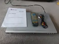 DVD player works with CD /VCD/ SVCD/ DVD+/-