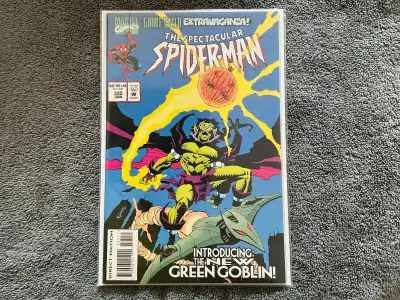 Spectacular Spider-Man #225 (1995) comic book "The Return of the Green Goblin." Giant-Sized Extravag...