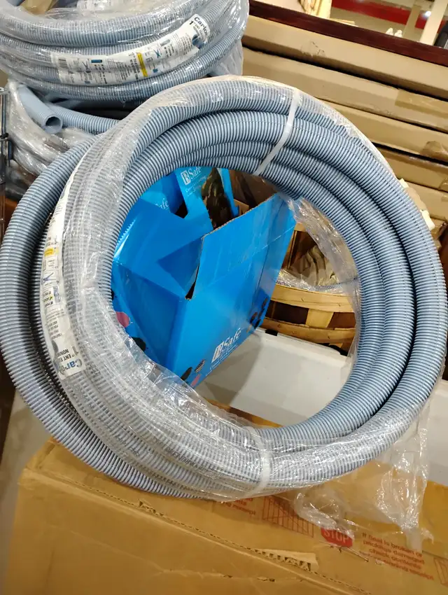 electrical conduit non metallic tubing 25 ft of 1"